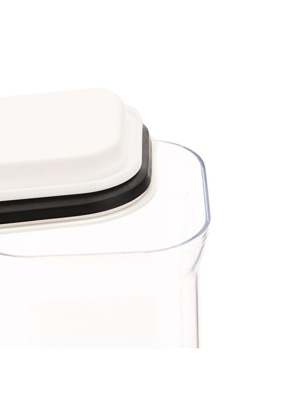 Renksiz Erzak Kabı - Şeffaf - 1,1 lt-1