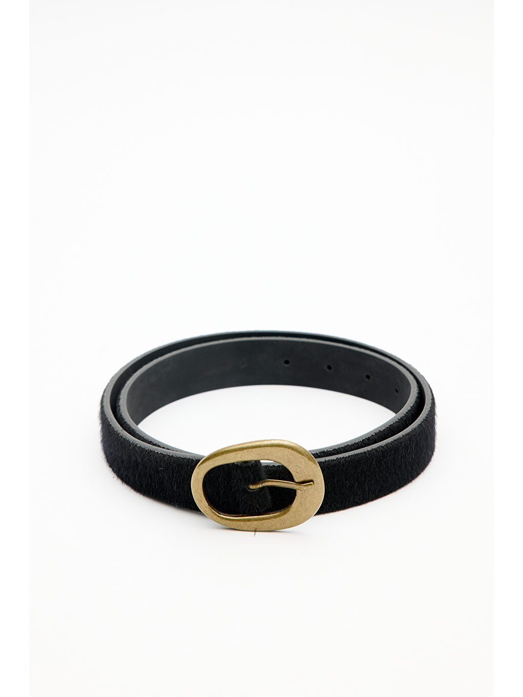 Suni Tay Tüyü Kemer Siyah-1