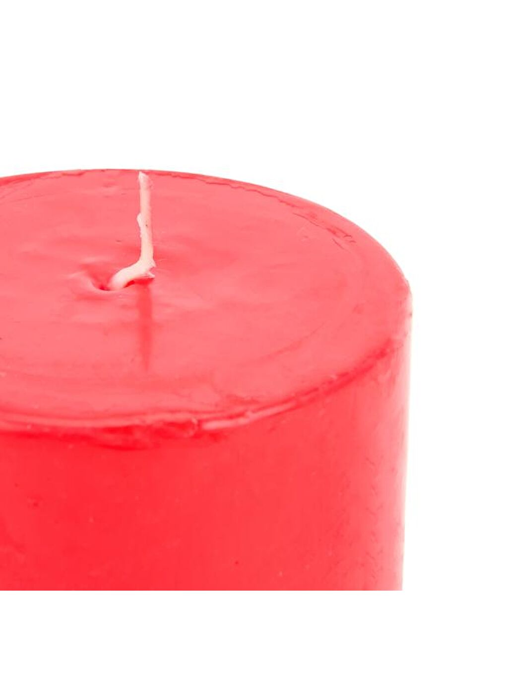 Scarlet Küçük Baton Mum - Kırmızı - 7x7 cm-3