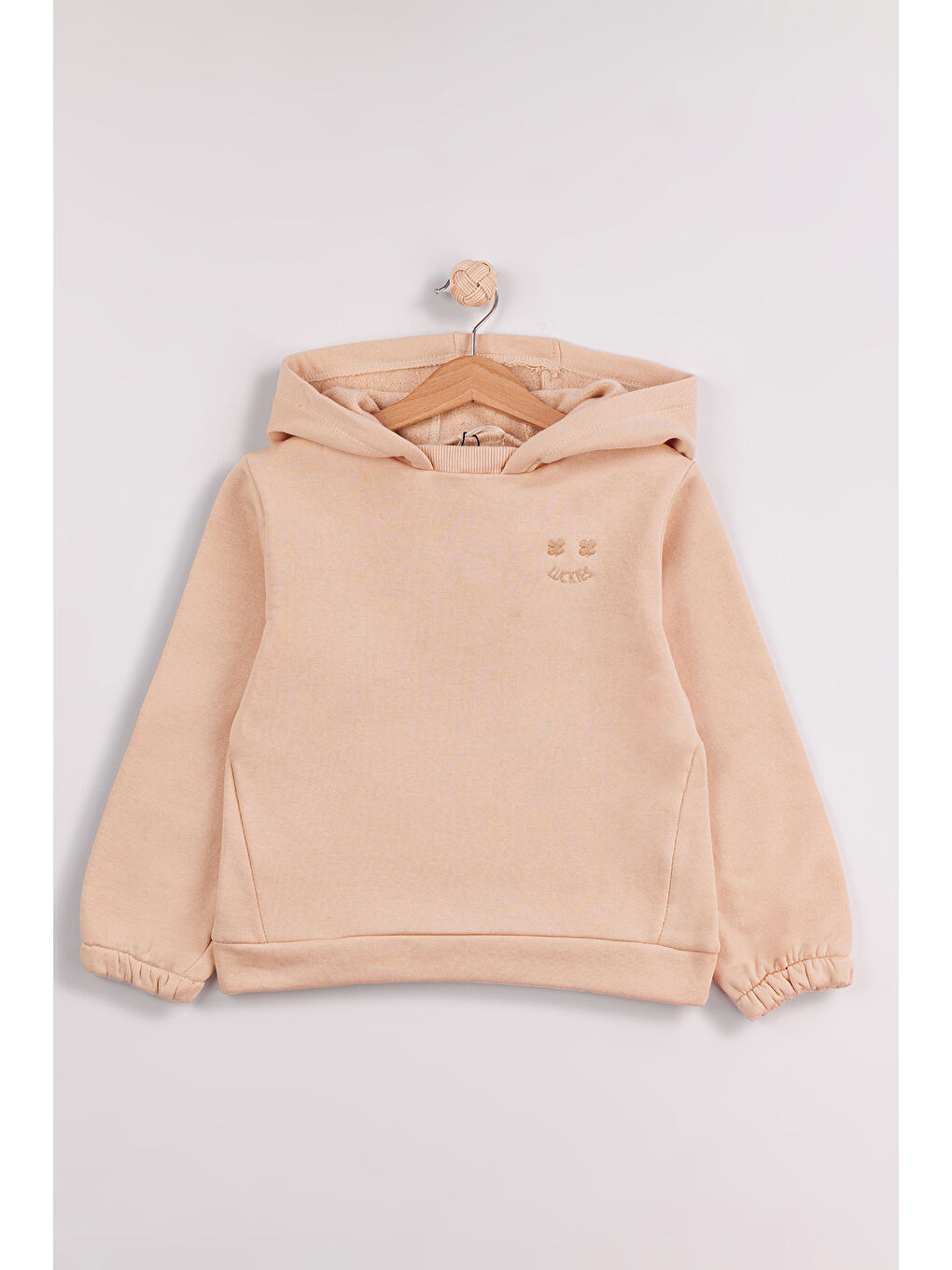 MİSSTUFFY Ekru Kız Çocuk 2'li Paket Basic Sweatshirt - 2