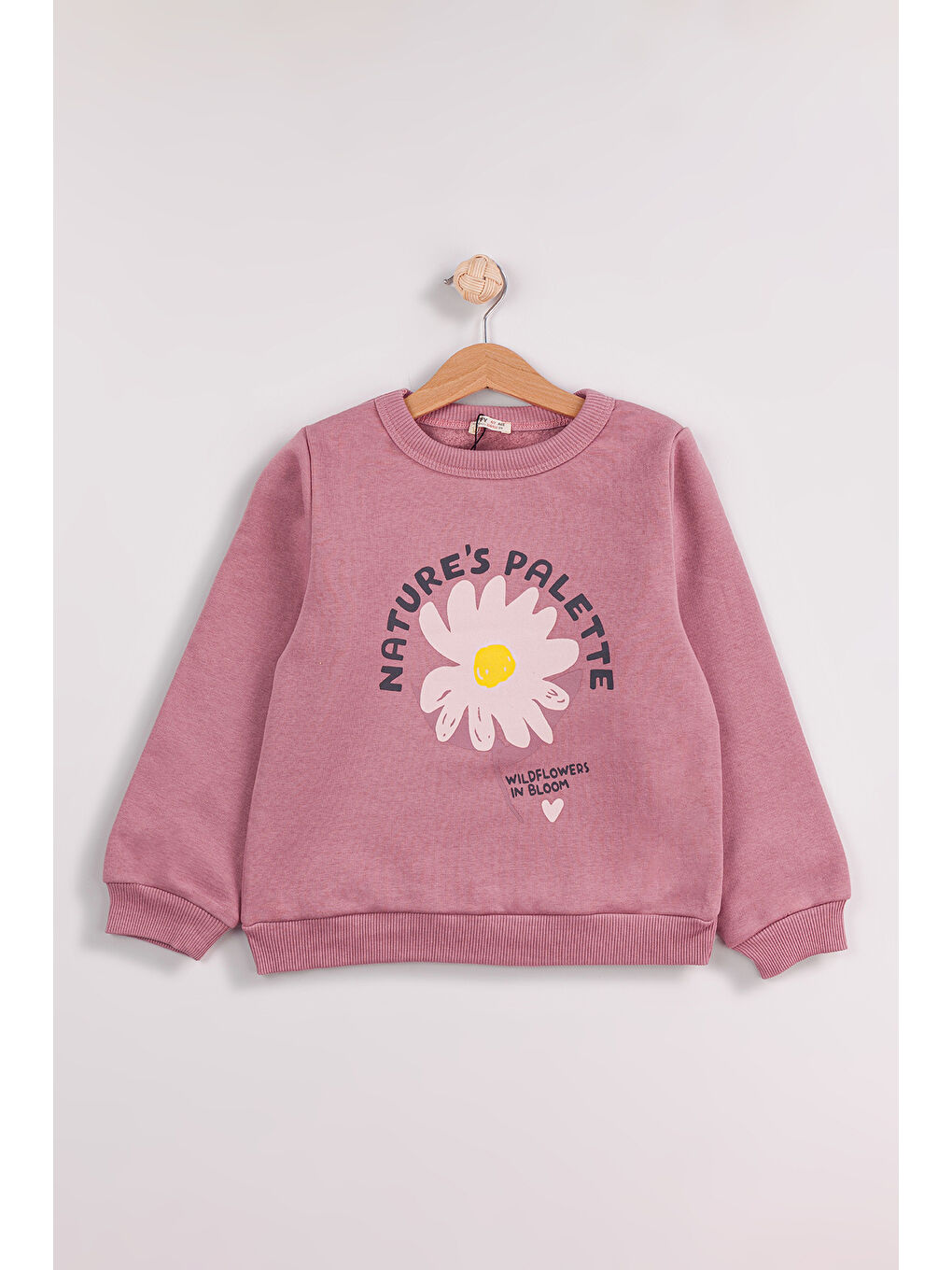 MİSSTUFFY Ekru Kız Çocuk 2'li Paket Basic Sweatshirt - 5