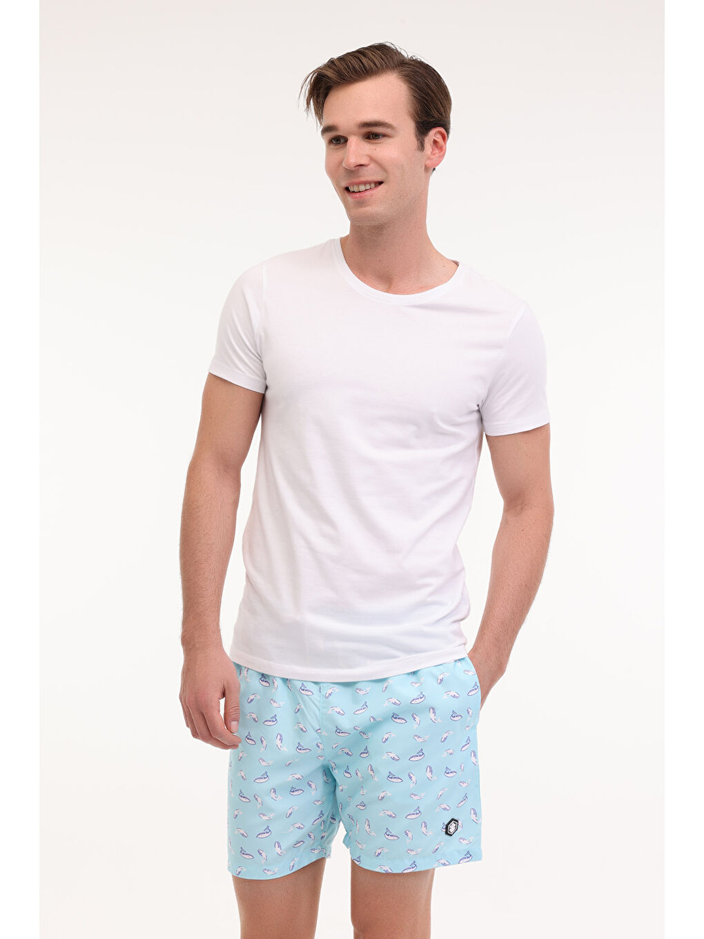 Mavi ML BAİT 19HL-23 5FX AQUA Erkek Deniz Şortu-2