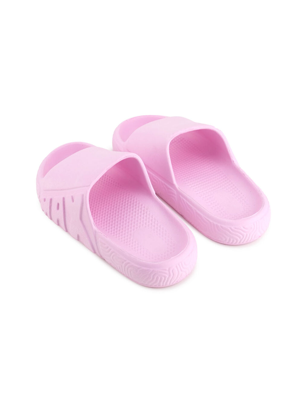 Pembe Yazlık Kız Çocuk Eva Islak Zemine Uygun Ev Bahçe Banyo Havuz Terlik-3