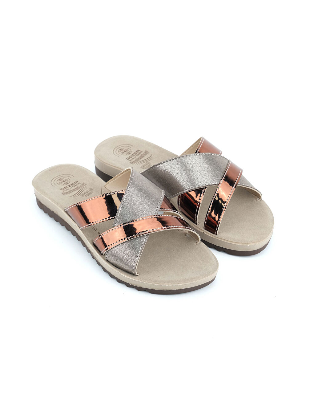 Sarı Yazlık Anatomik Yumuşak Taban Kadın Terlik-2