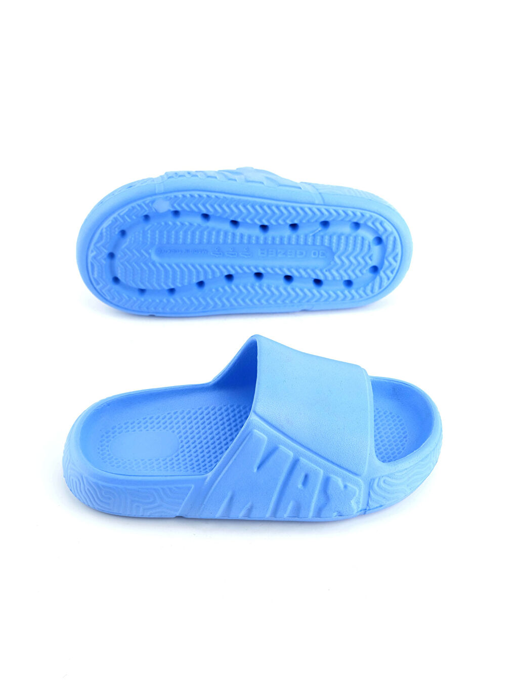 Mavi Yazlık Erkek Çocuk Eva Islak Zemine Uygun Ev Bahçe Banyo Havuz Terlik-4