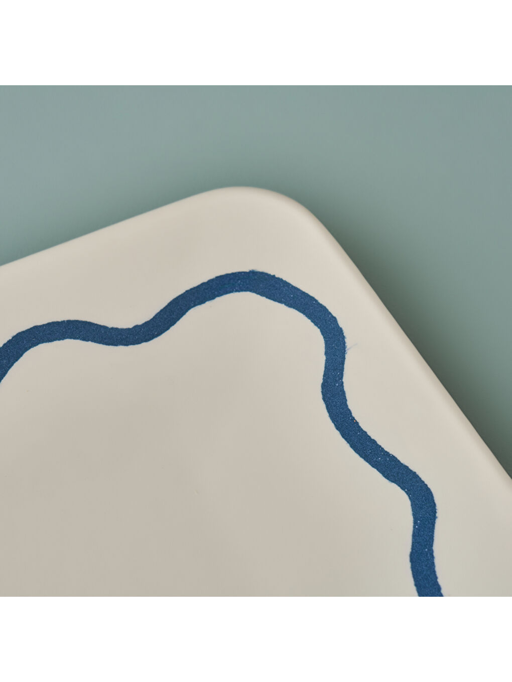 Marine Seramik Sunum Tabağı Mavi (31x21 cm)-2