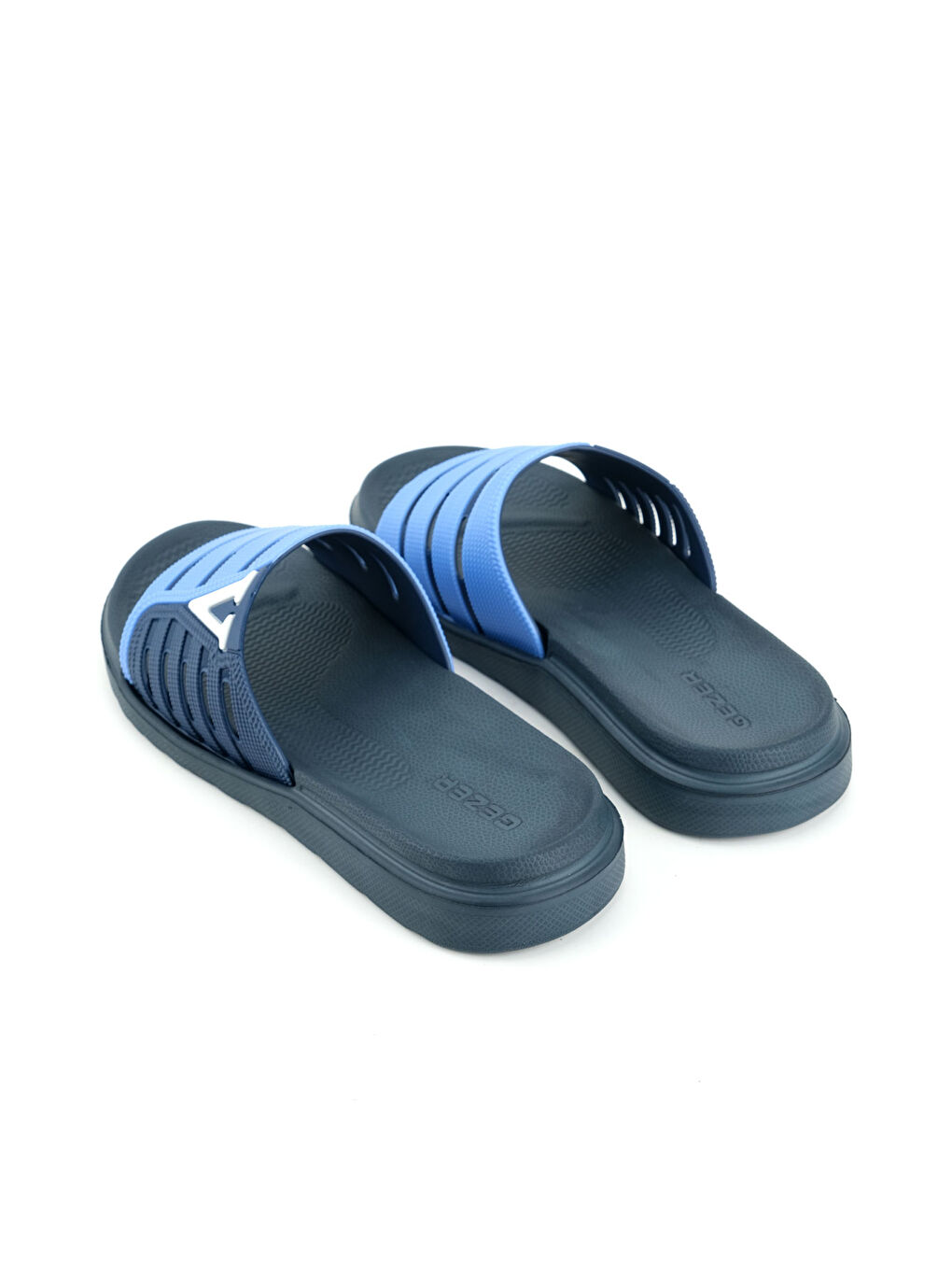 Lacivert Erkek Yazlık Eva Islak Zemine Uygun Günlük Ev Bahçe Havuz Banyo Terlik-3