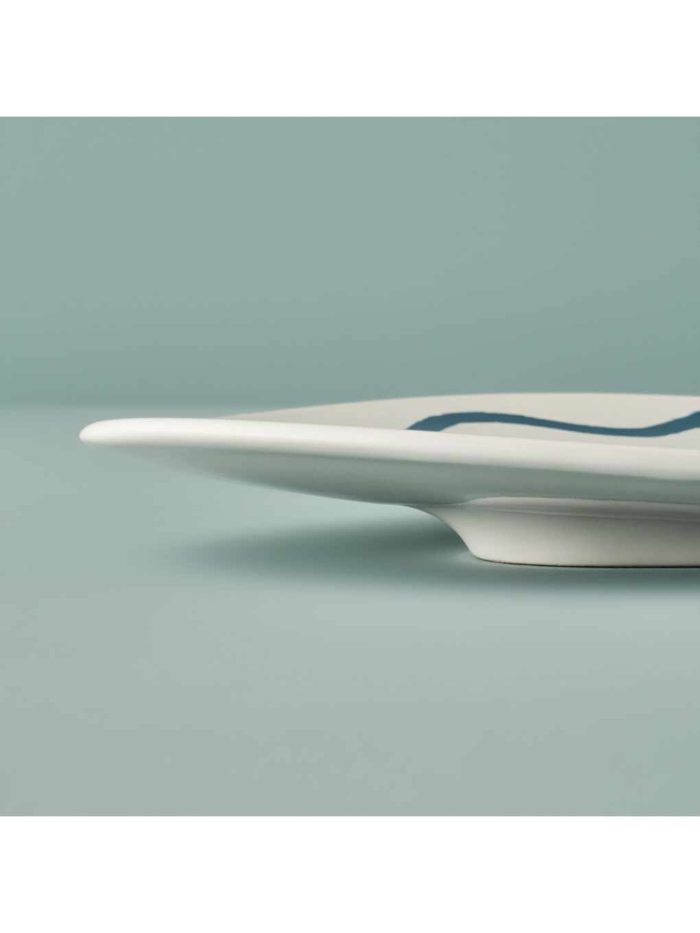 Marine Seramik Servis Tabağı Mavi (35 cm)-1