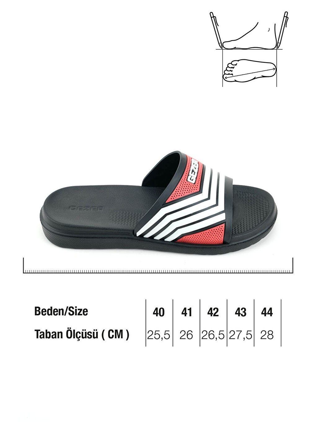 Kırmızı Erkek Yazlık Eva Islak Zemine Uygun Günlük Ev Bahçe Havuz Banyo Terlik-1