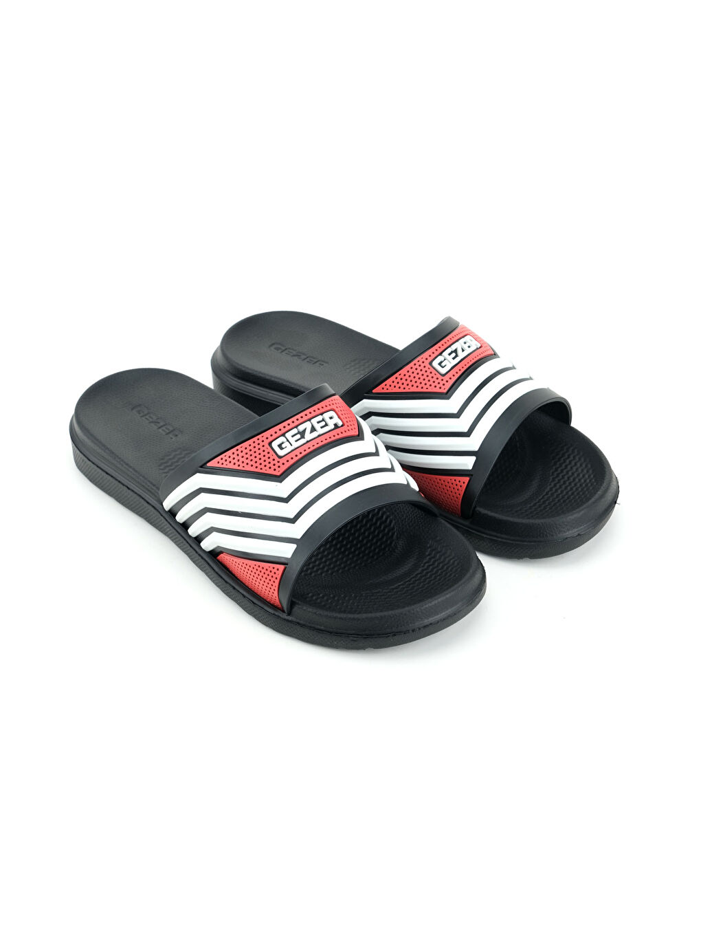 Kırmızı Erkek Yazlık Eva Islak Zemine Uygun Günlük Ev Bahçe Havuz Banyo Terlik-2