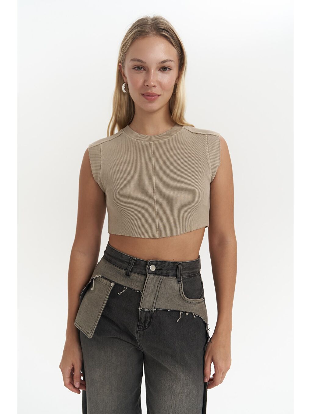 Swipe Haki Yıkamalı Crop-5