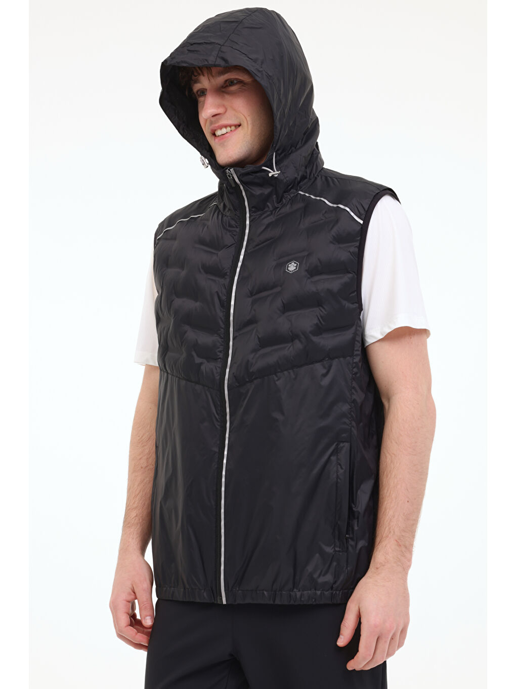 ML JIM 4PRF1-02 5FX Siyah Erkek Yelek-4