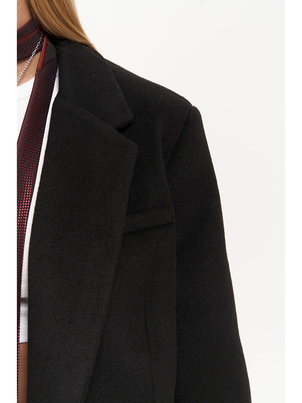 Howell Siyah Blazer Ceket-5