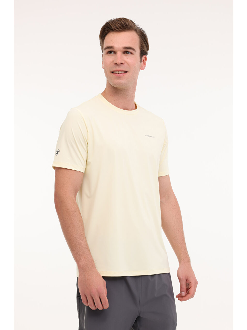 ML SEVE 11ELG1-09 5FX Sarı Erkek Kısa Kol T-Shirt