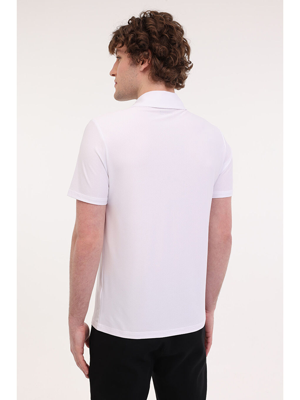 ML HOPE 12ITL401 5FX Beyaz Erkek Kısa Kol T-Shirt-1