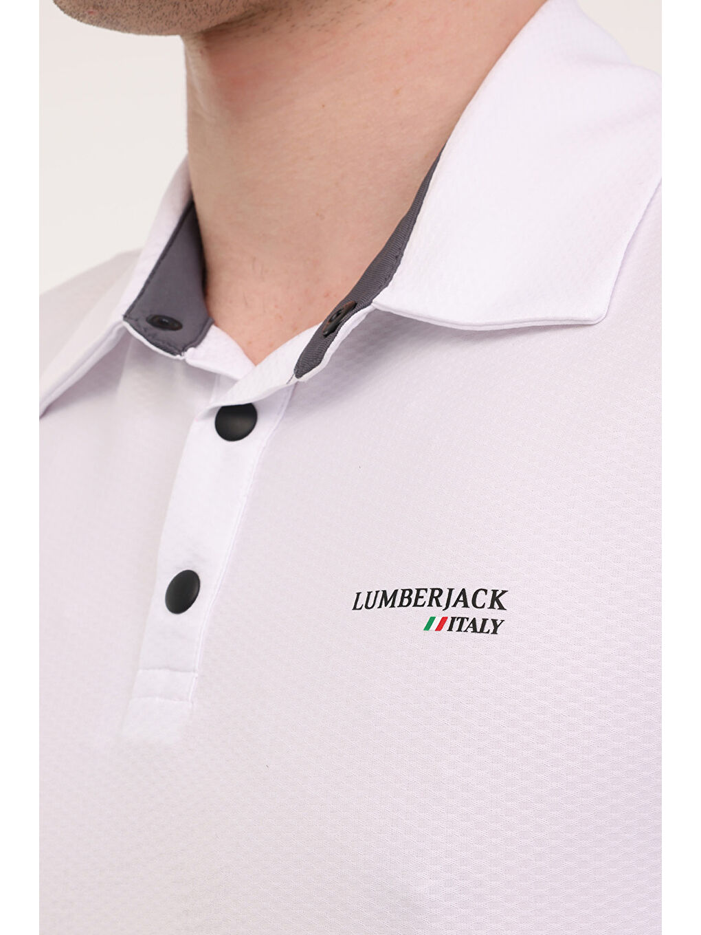 ML HOPE 12ITL401 5FX Beyaz Erkek Kısa Kol T-Shirt-3