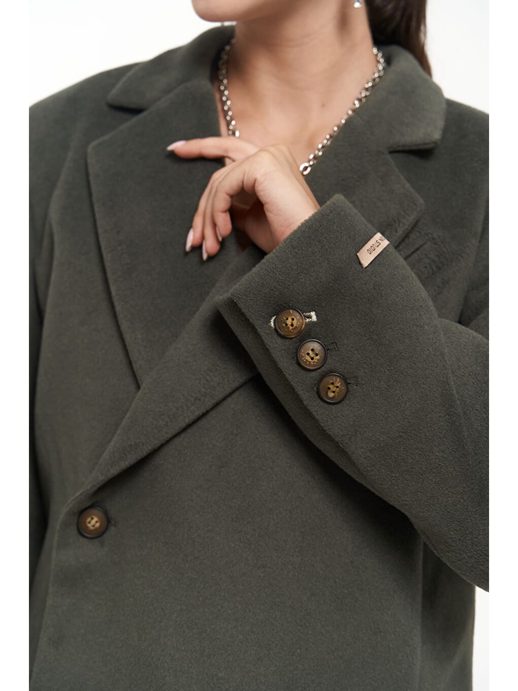 Armonia Yırtmaç Detaylı Petrol Mavisi Blazer-5