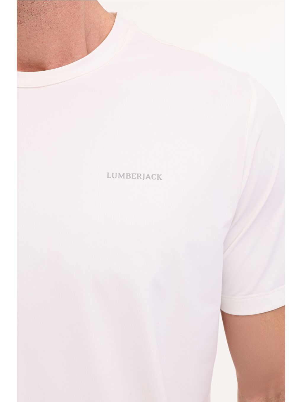 ML SEVE 11ELG1-09 5FX Beyaz Erkek Kısa Kol T-Shirt-3