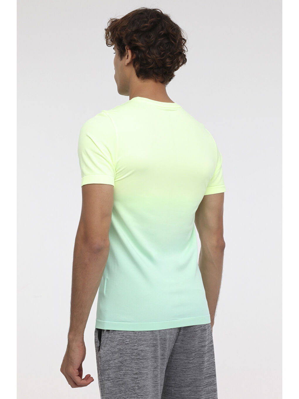 ML QUANE 11C-PRF2005 4FX Sarı Erkek Kısa Kol T-Shirt-1