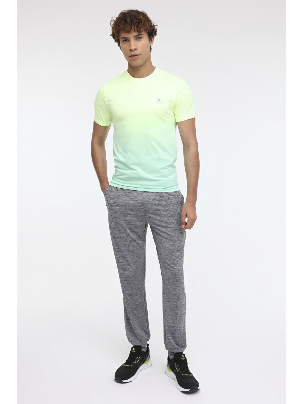 ML QUANE 11C-PRF2005 4FX Sarı Erkek Kısa Kol T-Shirt-2