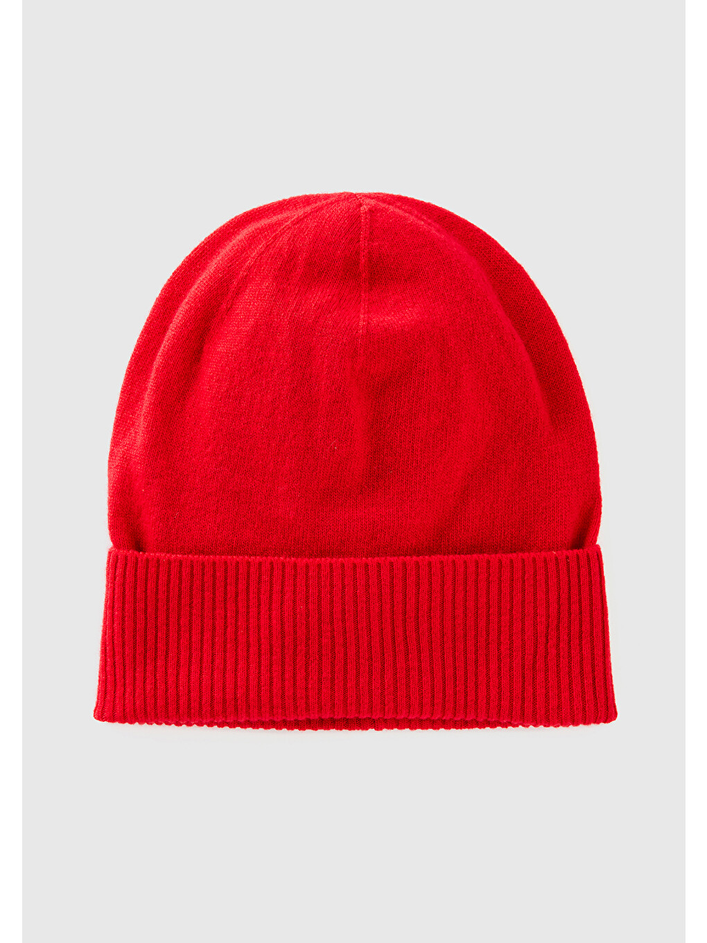 Kadın Kırmızı %100 Merino Bere