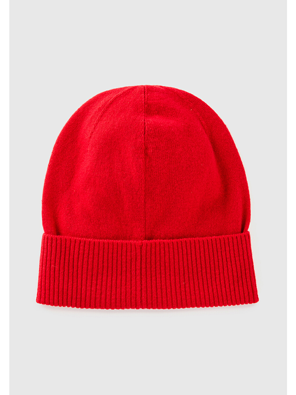 Kadın Kırmızı %100 Merino Bere-1