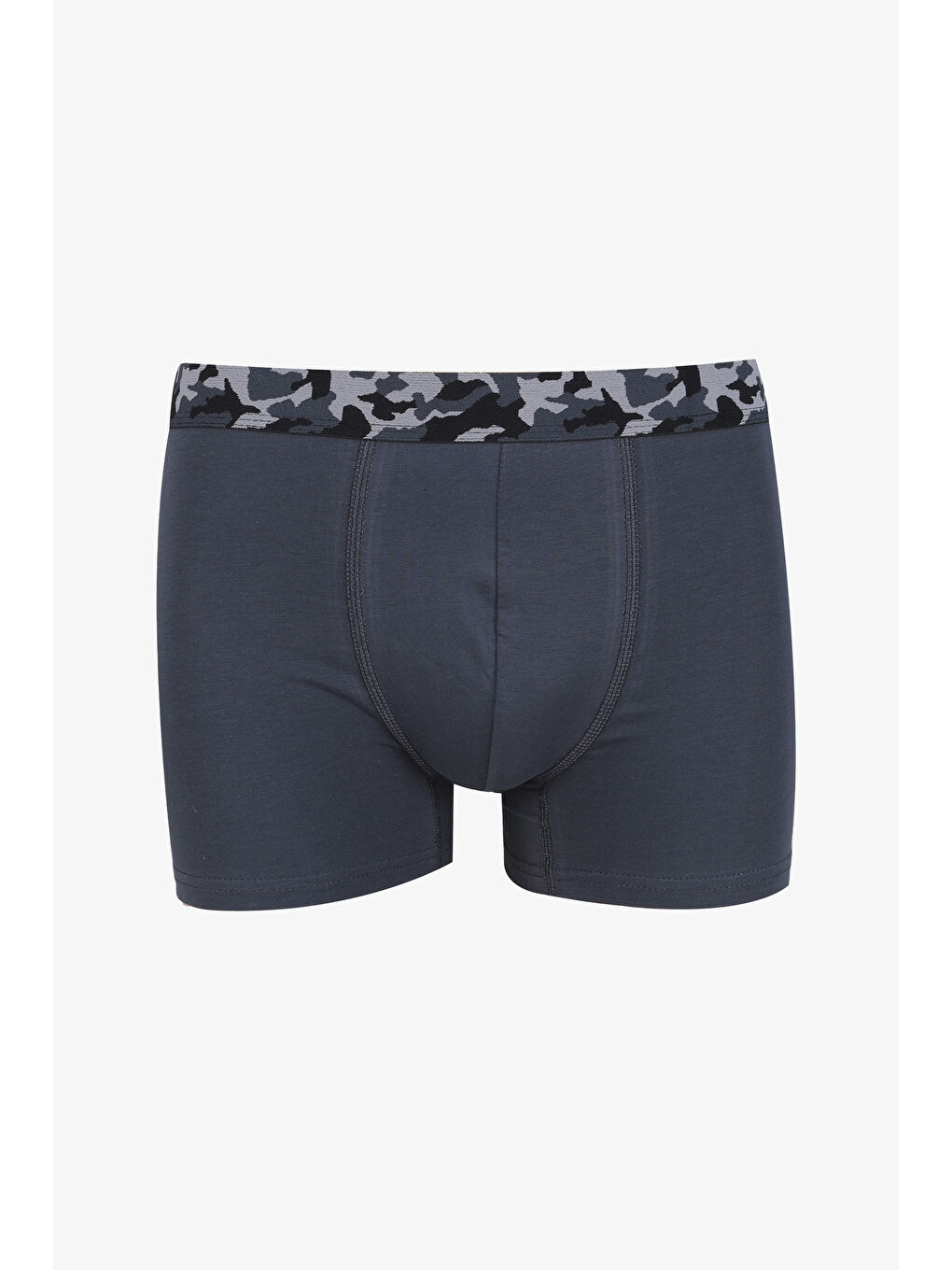 Siyah 2'li Pamuklu Elastanlı Erkek Boxer-2