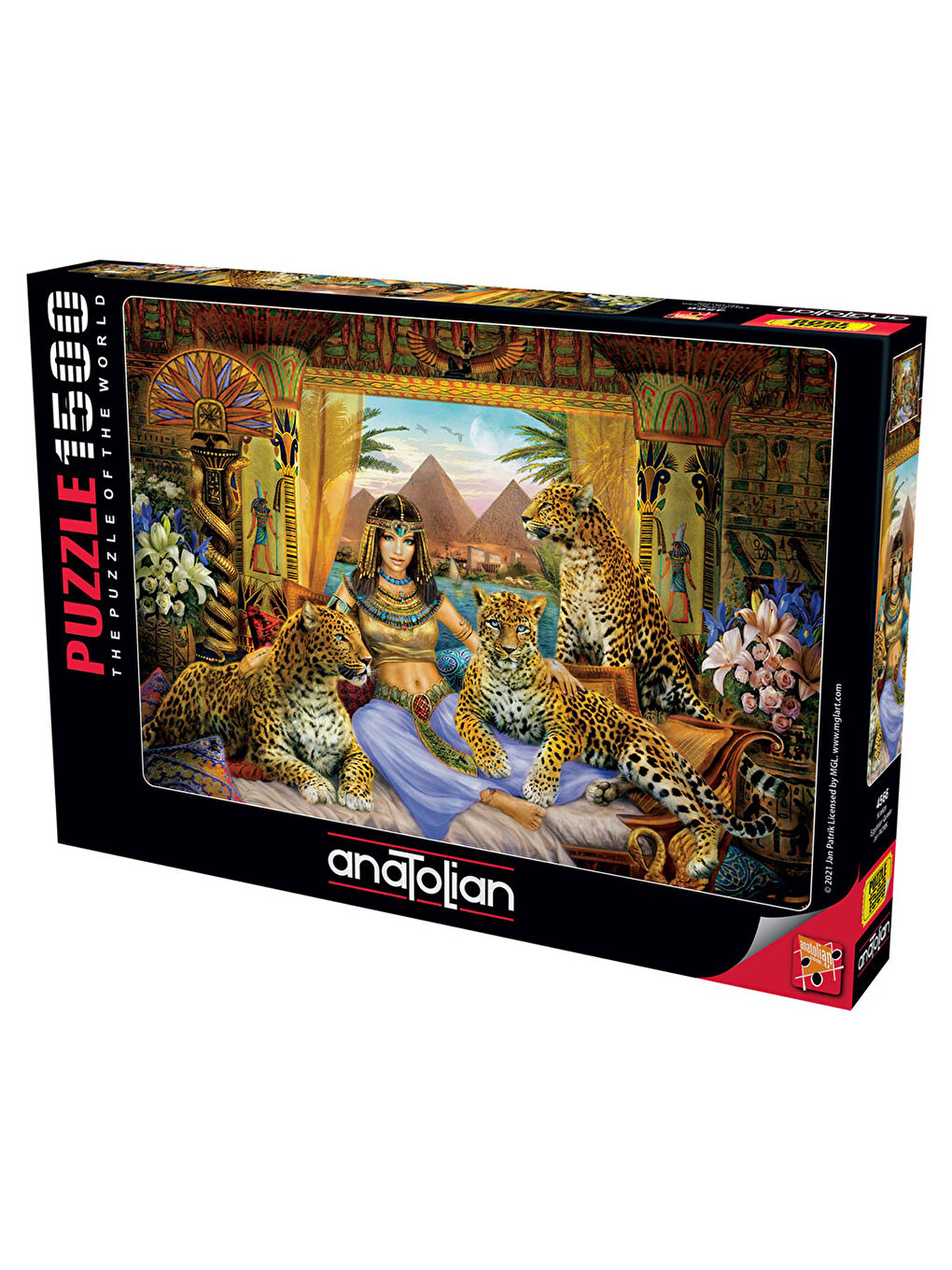 Anatolian Renksiz Puzzle 1500 Parça Kraliçe 4566