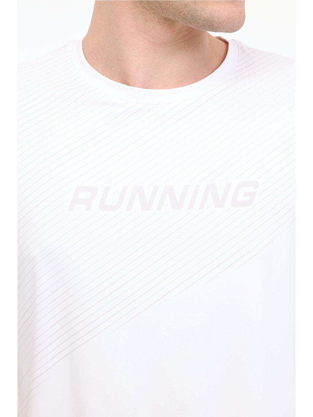 ML QUANE 11PRF1-303 5FX Beyaz Erkek Kısa Kol T-Shirt-3