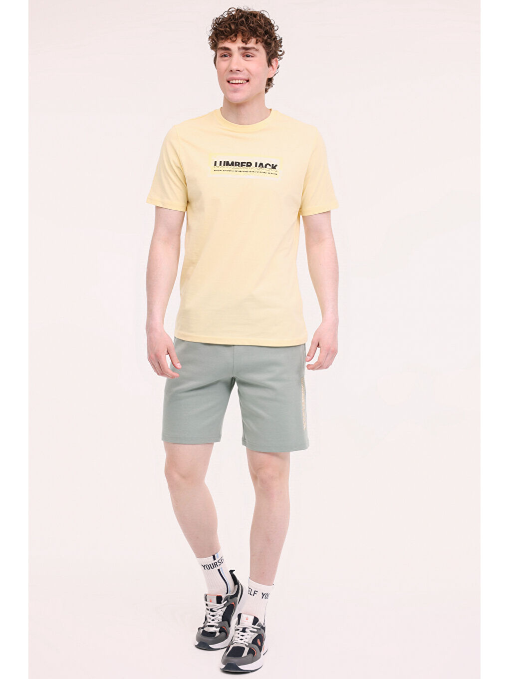 ML ASAHI 11TRV26 5FX Sarı Erkek Kısa Kol T-Shirt-2