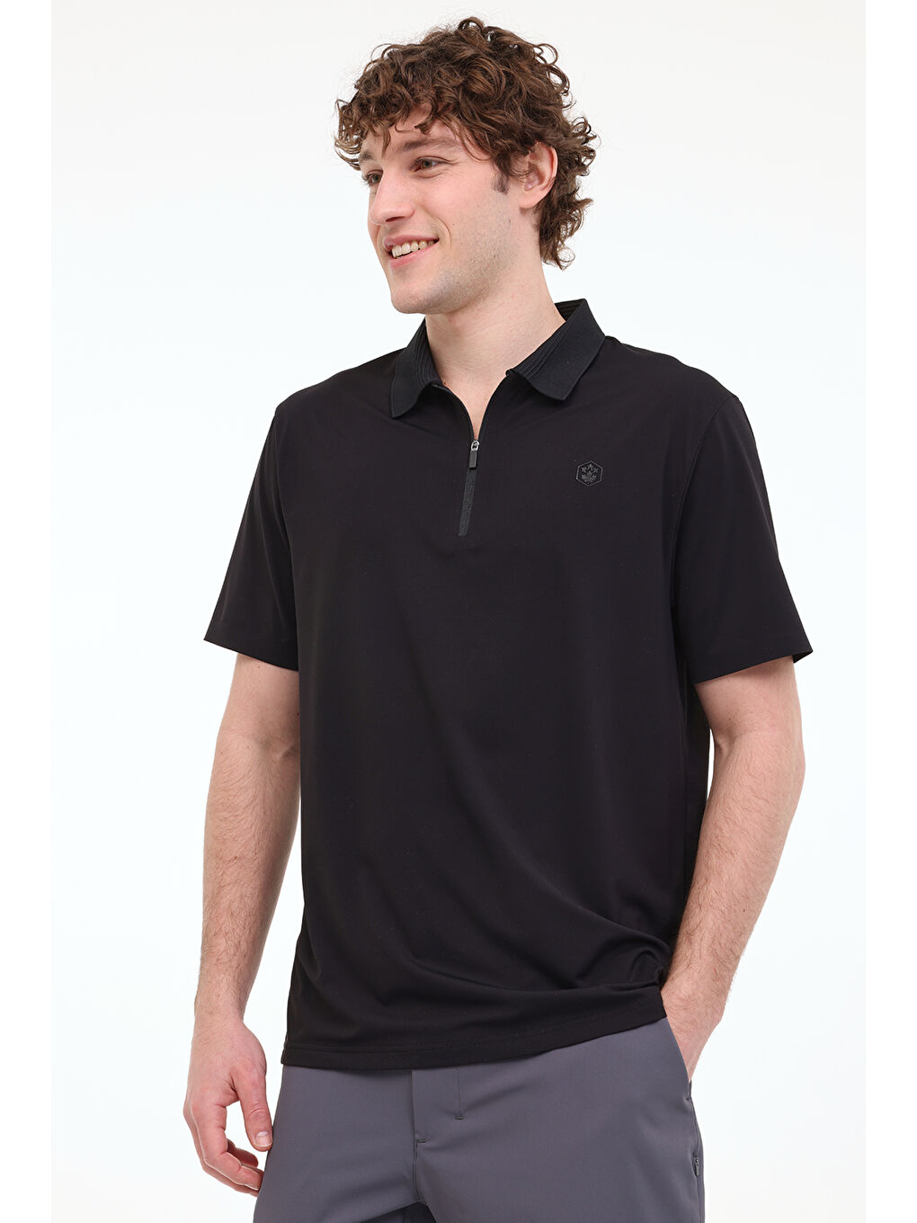 ML KEYS 12NS500 5FX Siyah Erkek Kısa Kol Tişört