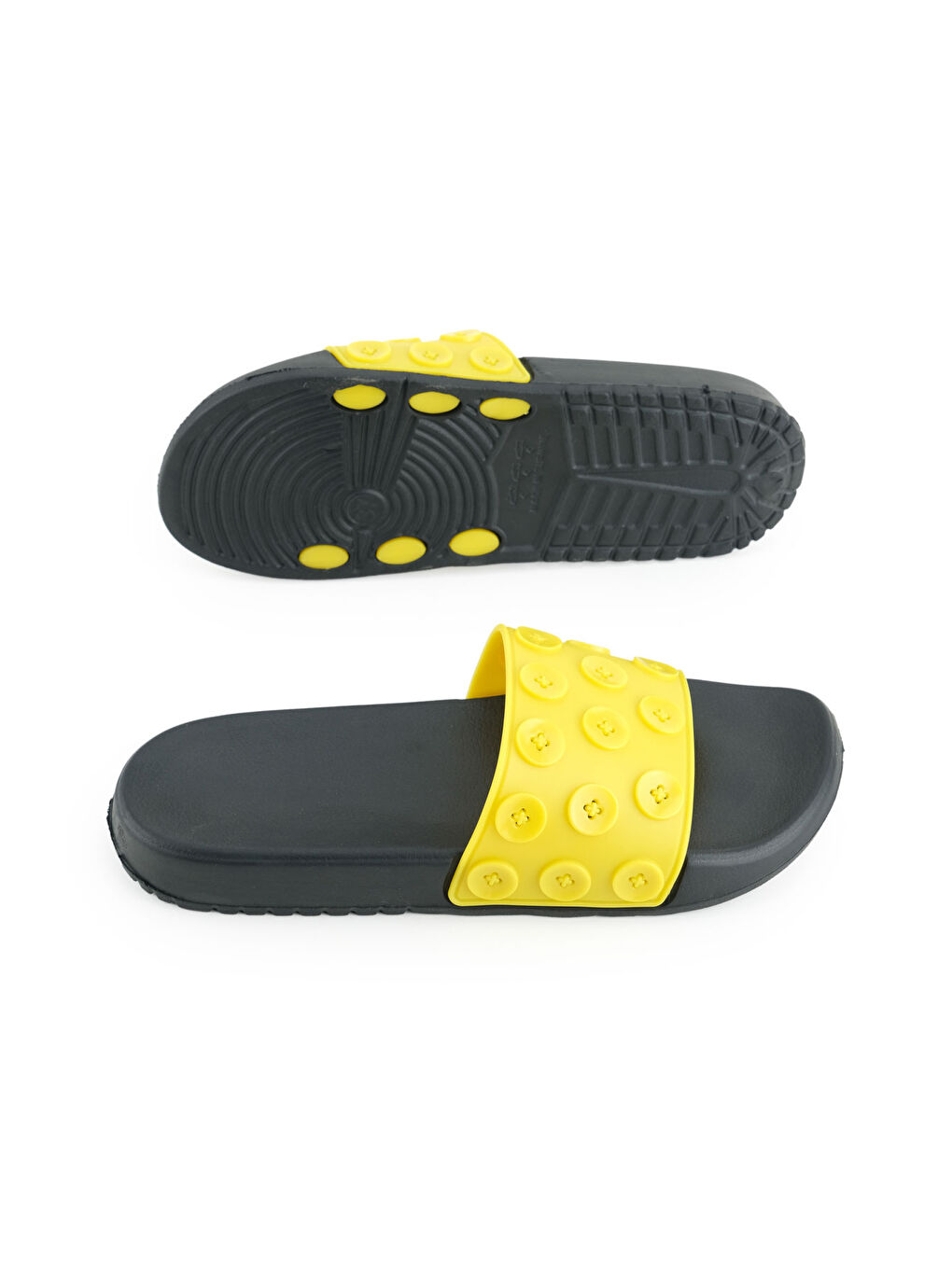 Sarı Kadın Yazlık Eva Islak Zemine Uygun Ev Bahçe Banyo Havuz Terlik-4