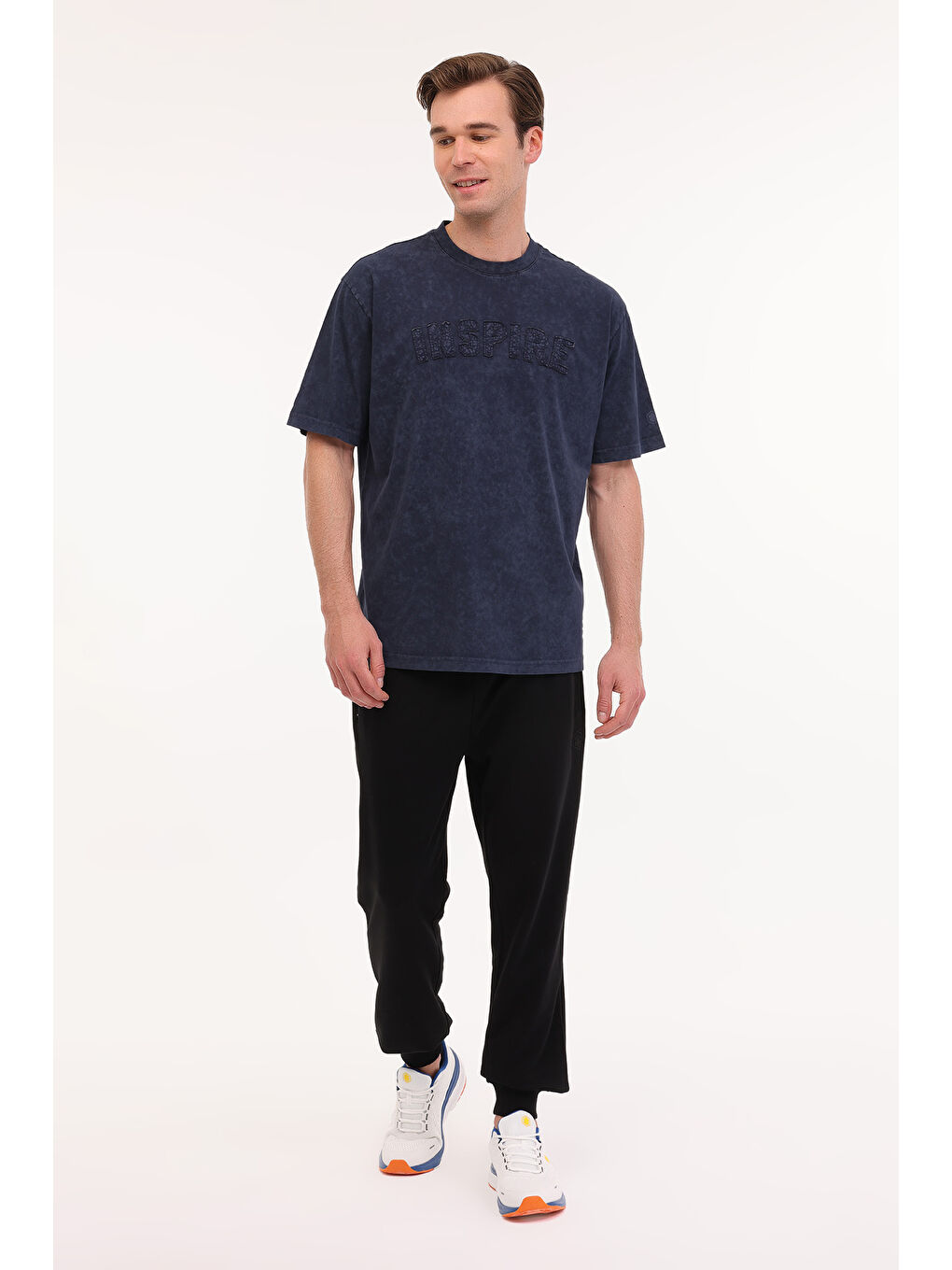 ML GOFRE 11URB4003 5FX Lacivert Erkek Kısa Kol T-Shirt-2