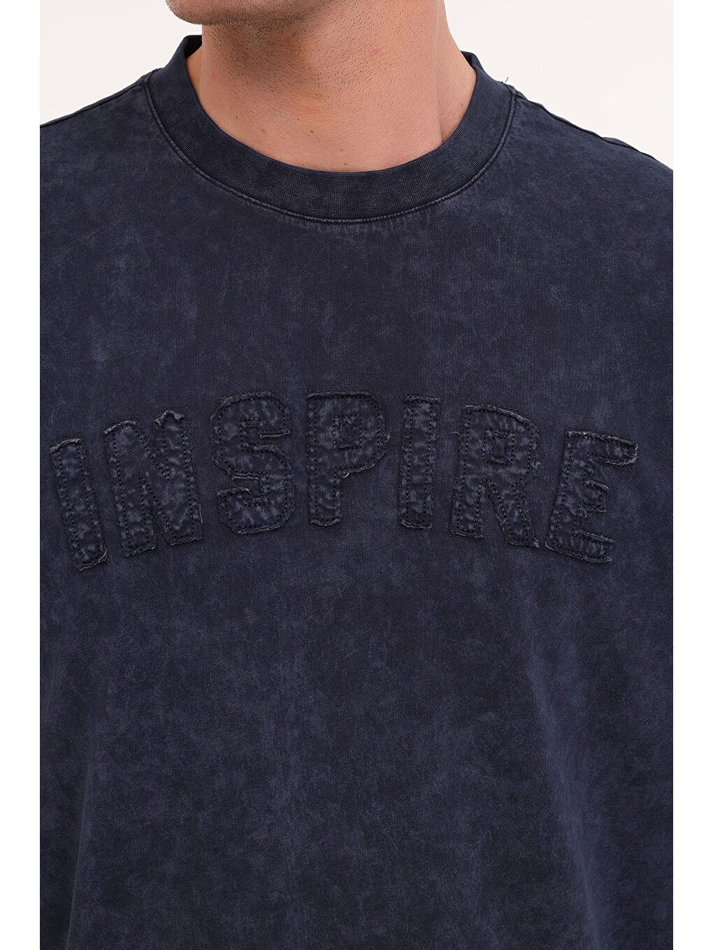 ML GOFRE 11URB4003 5FX Lacivert Erkek Kısa Kol T-Shirt-3