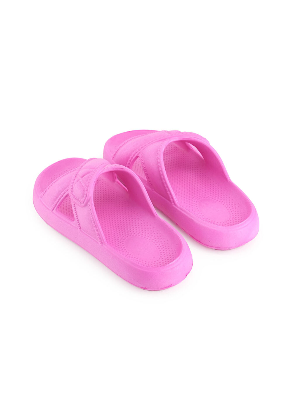 Fuşya Kadın Yazlık Eva Islak Zemine Uygun Ev Bahçe Banyo Terlik-3