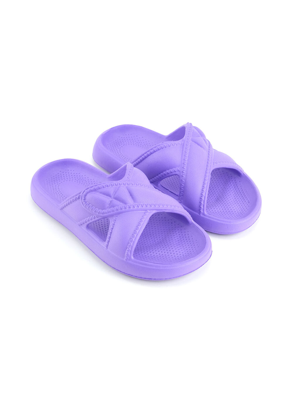 Mor Kadın Yazlık Eva Islak Zemine Uygun Ev Bahçe Banyo Terlik-2