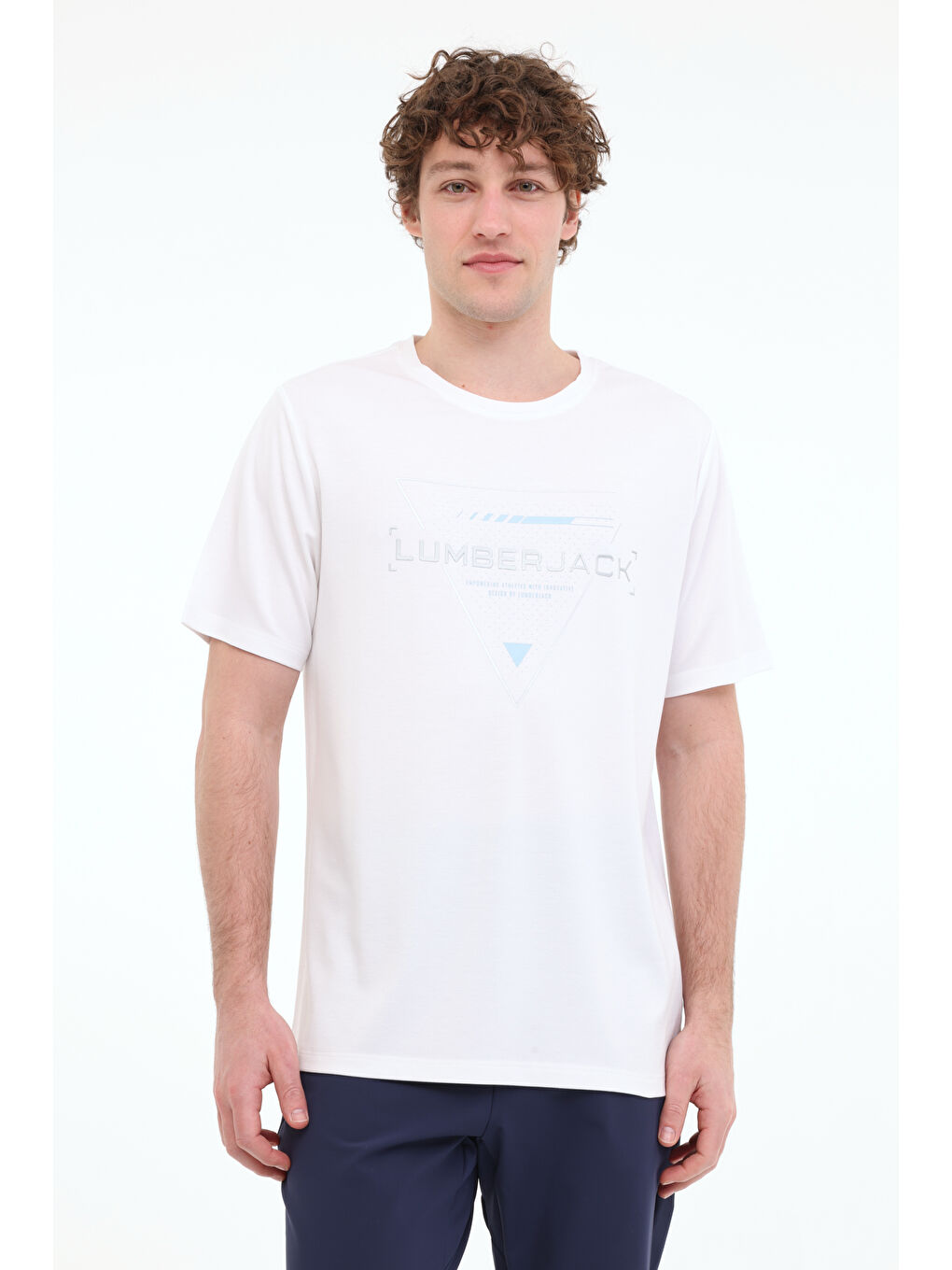 ML CRIS 11C-ELG22001 5FX Beyaz Erkek Kısa Kol T-Shirt