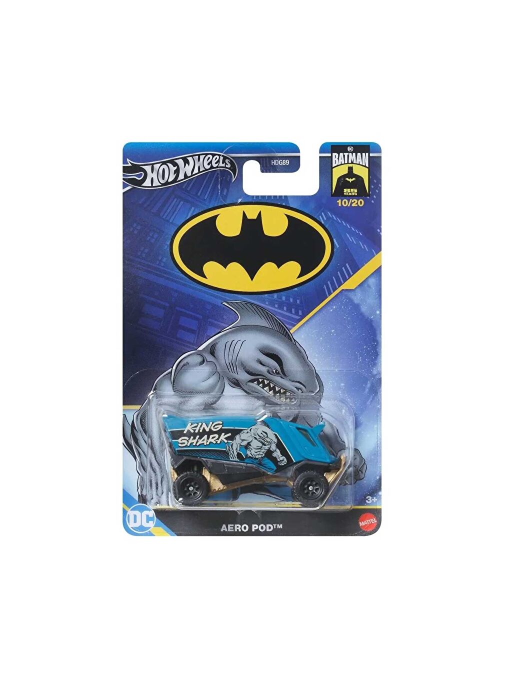 Hot Wheels Karışık Batman Temalı Arabalar Batman Aero Po HRW24