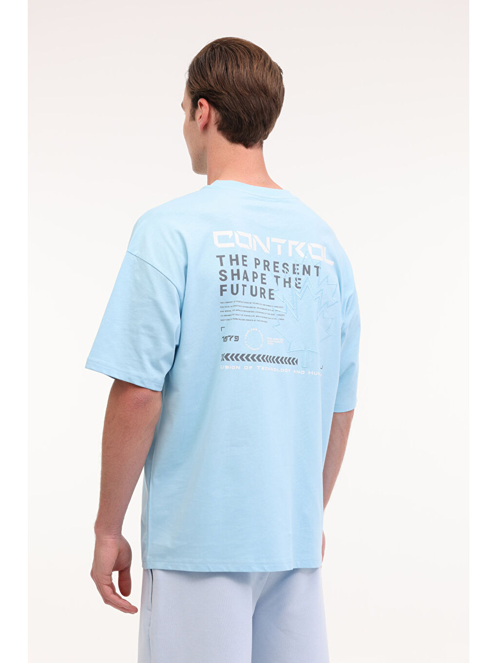 ML HENRY 12FL-14 5FX Mavi Erkek Kısa Kol T-Shirt-1