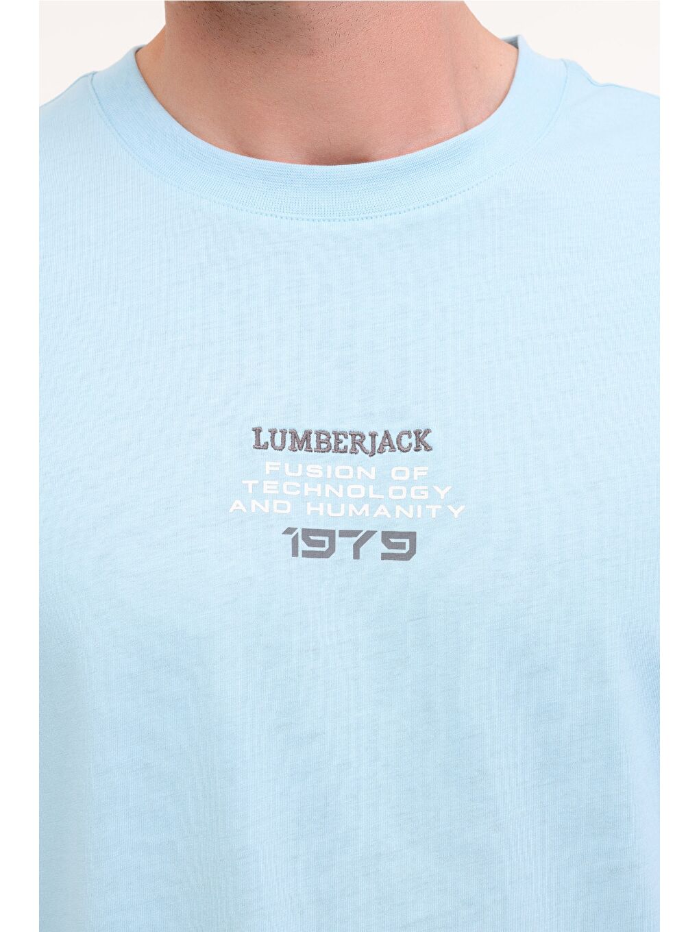 ML HENRY 12FL-14 5FX Mavi Erkek Kısa Kol T-Shirt-3