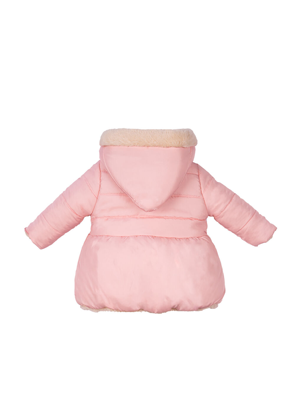 Pembe Kız Çocuk Mont-1