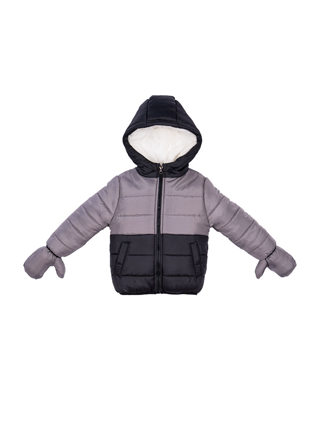 Siyah Erkek Çocuk Mont