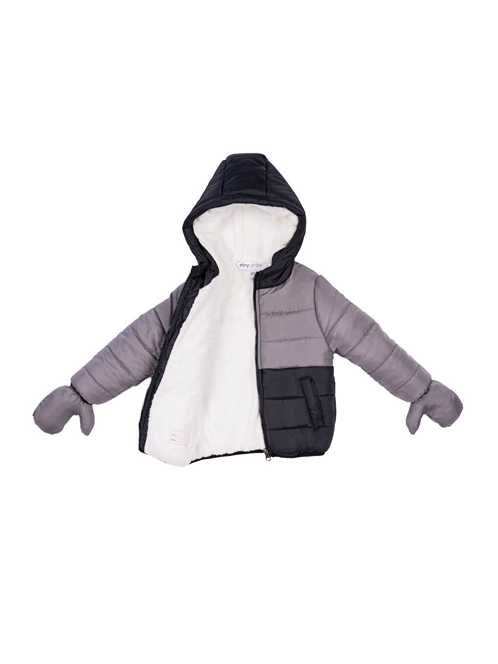 Siyah Erkek Çocuk Mont-2