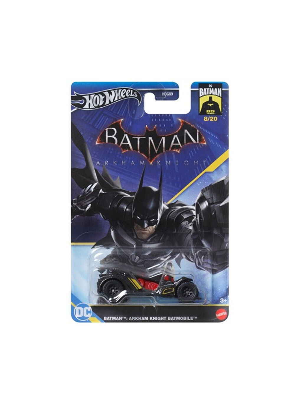 Hot Wheels Siyah Batman Temalı Arabalar Arkham Knight HRW23