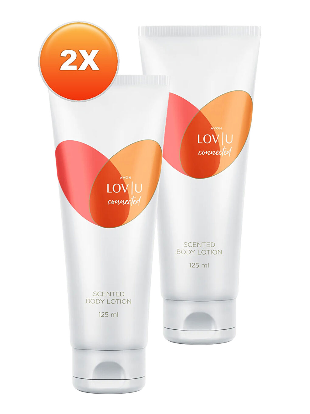 AVON Renksiz Lov U Connected Kadın Vücut Losyonu 125 Ml. İkili Set - 1