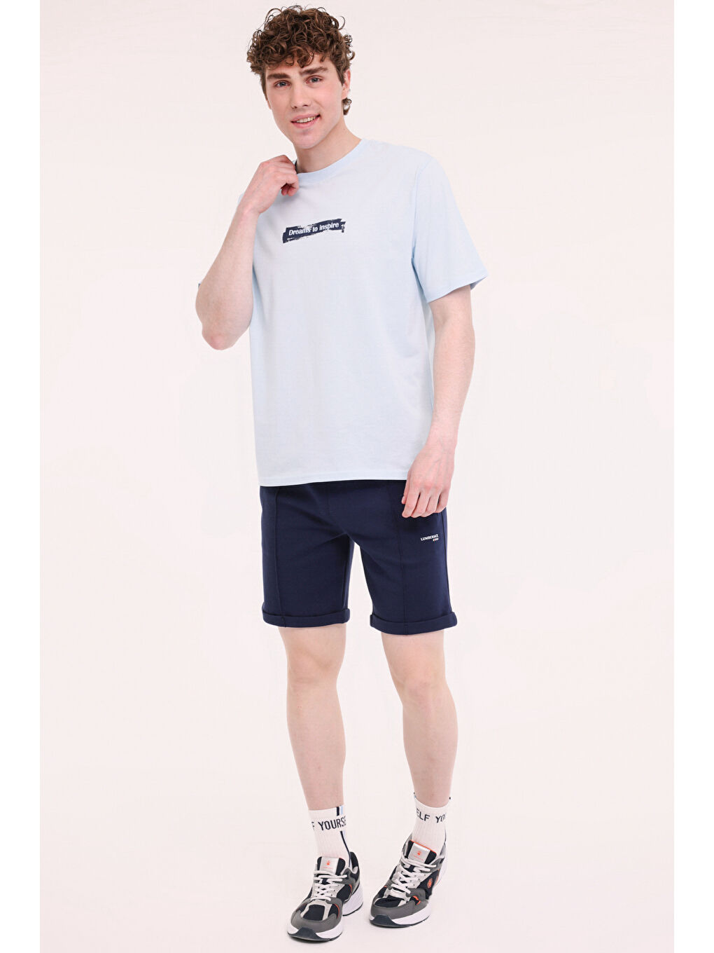 ML RELATE 11URB4002 5FX Mavi Erkek Kısa Kol T-Shirt-2