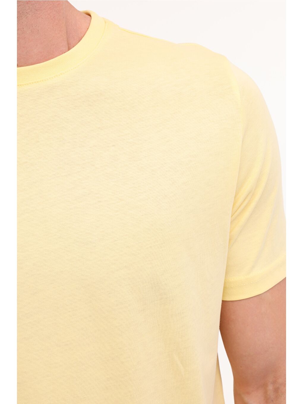 MB PAM C 11SN220 5FX Sarı Erkek Kısa Kol Tişört-3