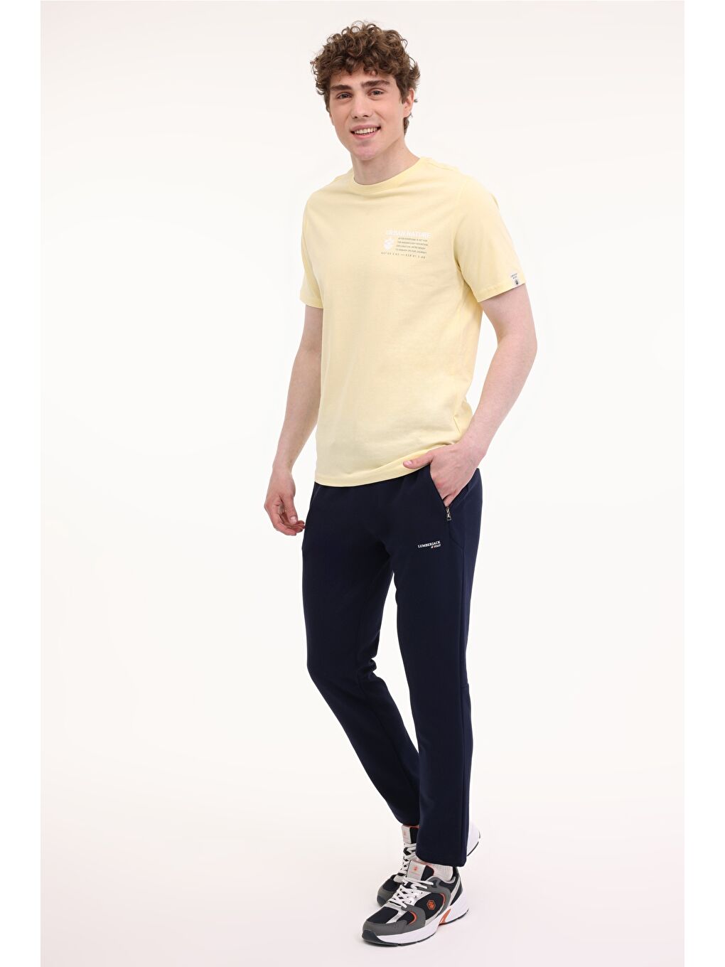 ML RENAS 11TRV16 5FX Sarı Erkek Kısa Kol T-Shirt-2