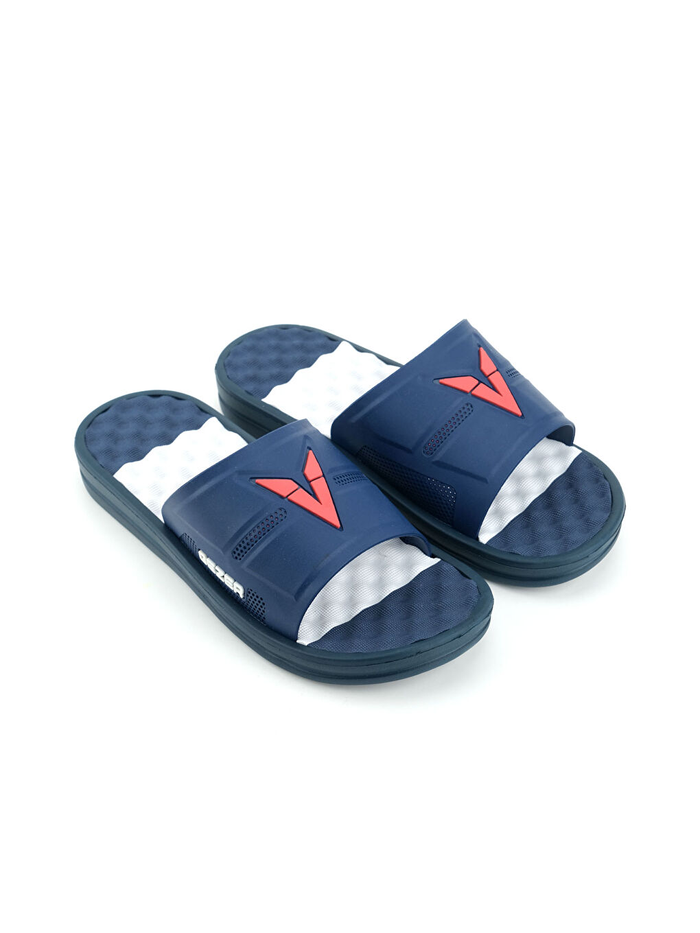 Lacivert Erkek Yazlık Eva Islak Zemine Uygun Günlük Ev Bahçe Havuz Banyo Terlik-2