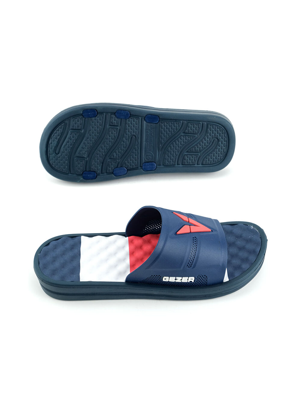 Lacivert Erkek Yazlık Eva Islak Zemine Uygun Günlük Ev Bahçe Havuz Banyo Terlik-4